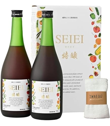 Amazon | やまと酵素 液体酵素 特醸 セイエイ 750ml x 2本 | セイエイ